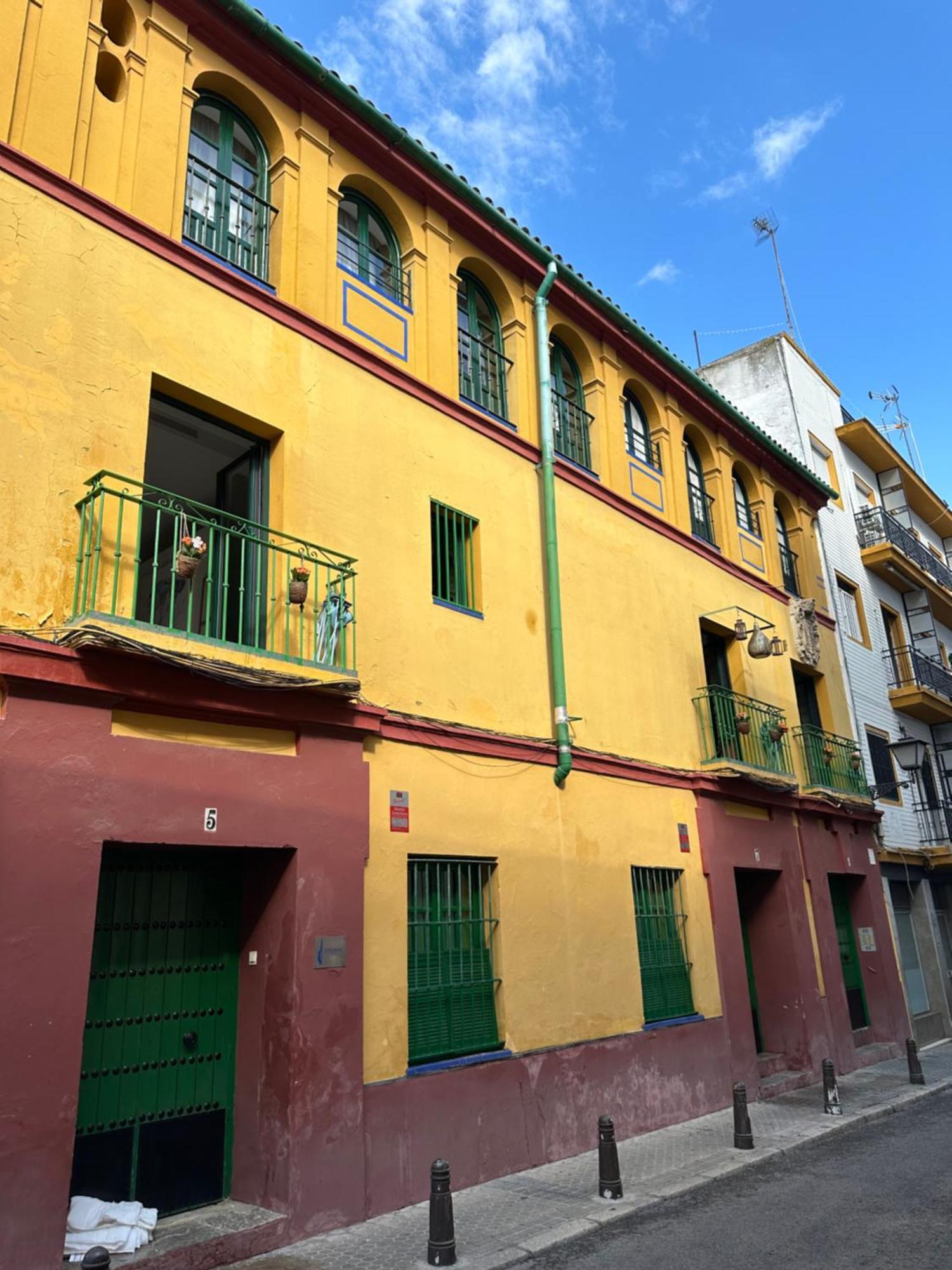 Casa Duque Compartida Familiar 2- Habitacion Bano Propio Sevilla Bagian luar foto