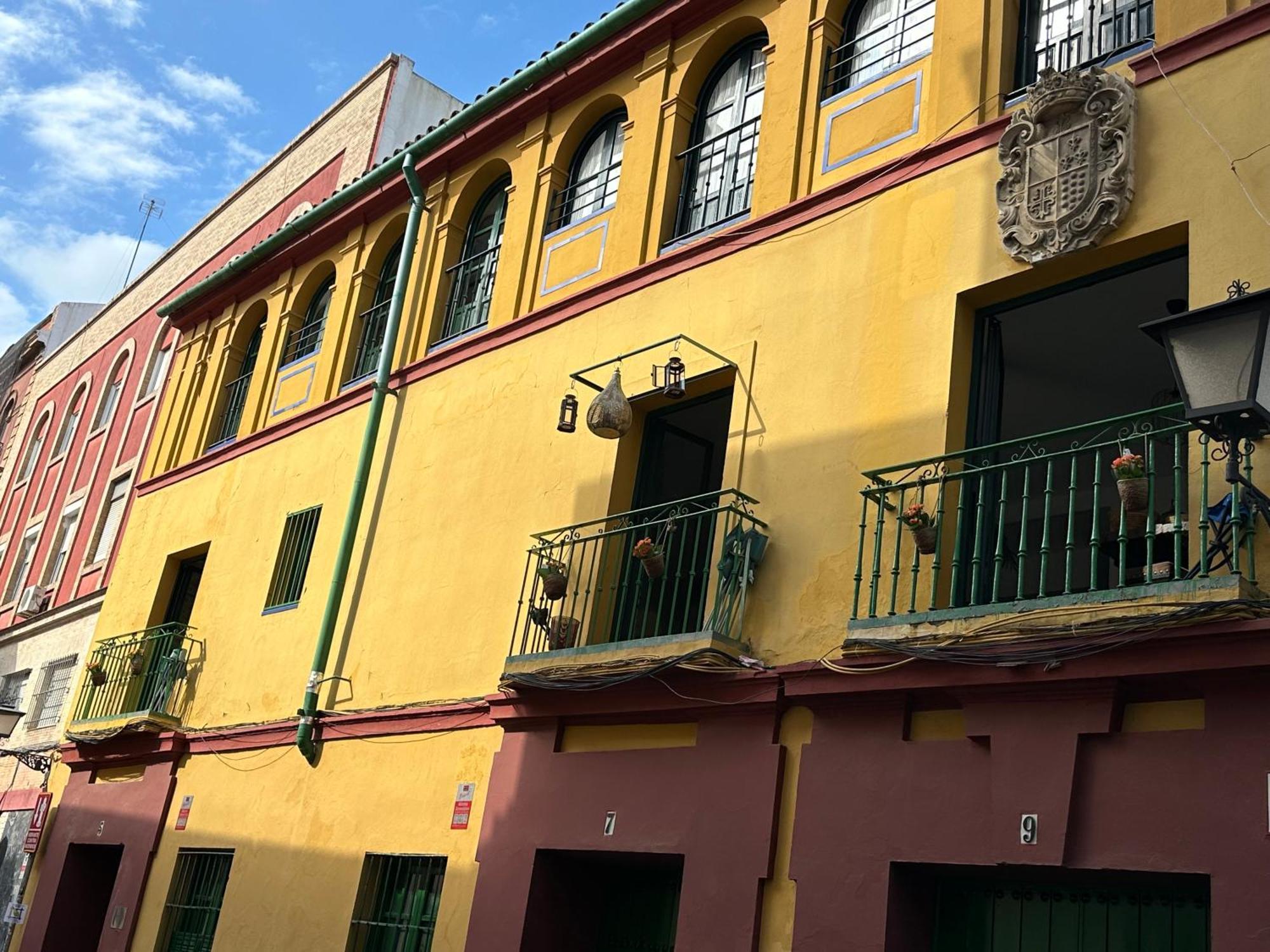 Casa Duque Compartida Familiar 2- Habitacion Bano Propio Sevilla Bagian luar foto